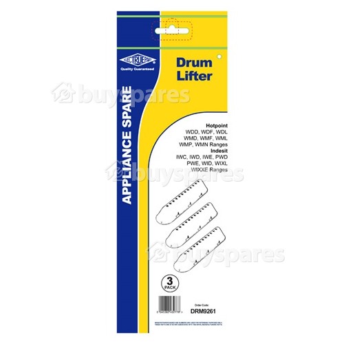 Aubes De Tambour De Lave-linge (Lot De 3) W 125 X (FR) Indesit