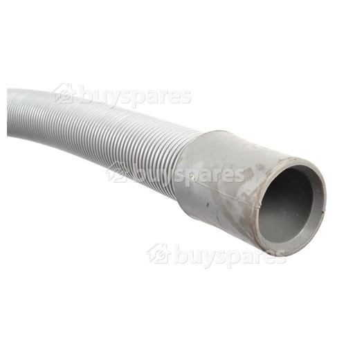 2.1mTR. Drain Hose Straight 20mm With Right Angle End 21mm Internal Dia's.