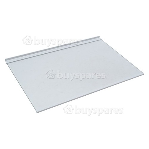 Panasonic Upper Fridge Glass Shelf Assembly : 485x325mm Also Fits Asko/Essentielb/Korting/Panasonic/Pelgrim/ HISENSE RB440N4AD1 Etc.