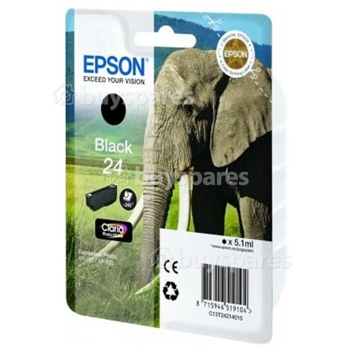 Epson Genuine Black 24 Claria Photo HD Ink Cartridge - T24214010