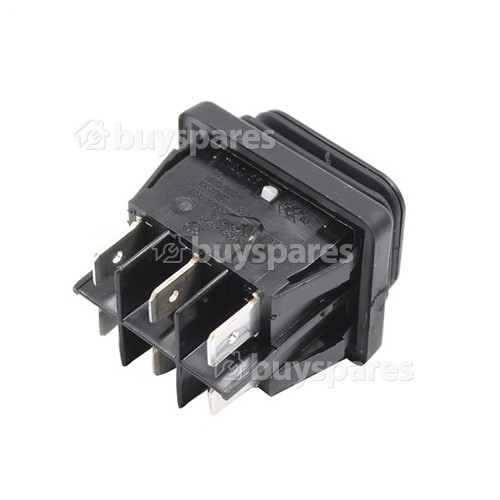 Interruptor De Encendido Y Apagado De Aspiradora En Seco Y Húmedo - 6 Placas - Negro Aero