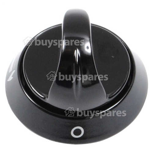 Indesit Hotplate Control Knob - Black