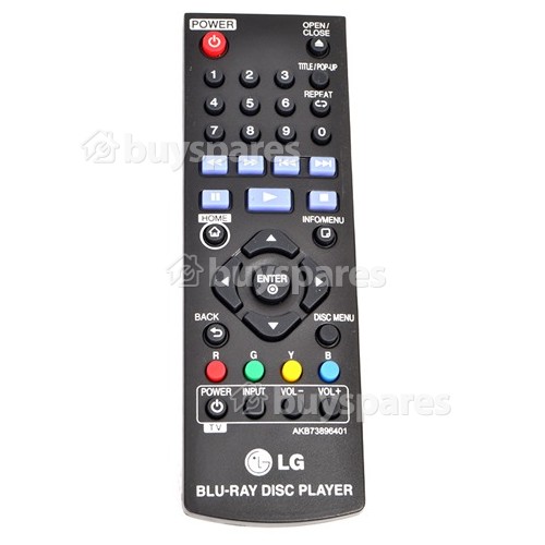 T&eacute;l&eacute;commande Blu-Ray AKB73896401 LG