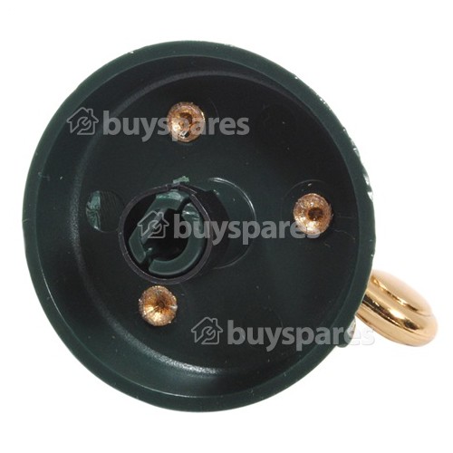 Hotpoint Oven Control Knob Dark Green & Brass BuySpares
