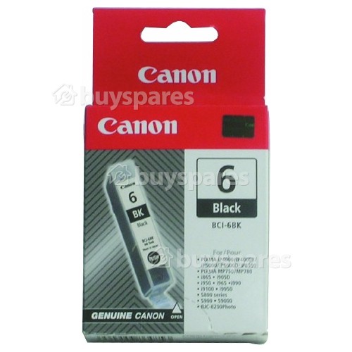 Cartucho De Tinta Negro Original BCI-6BK iP4000 Canon