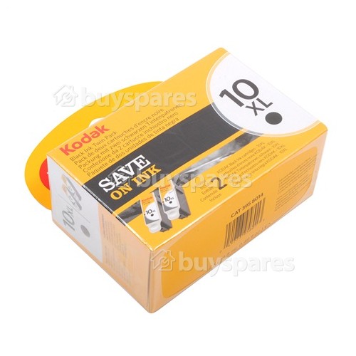 Kodak Genuine 10XL Twin Pack Black Ink Cartridges - 3958014