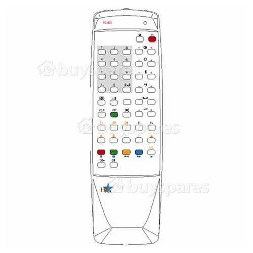 Remotes Obsolete. RC403/HQ: Hq Remote P