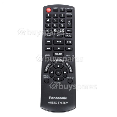 Panasonic N2QAYB000640 Hi-Fi System Remote Control