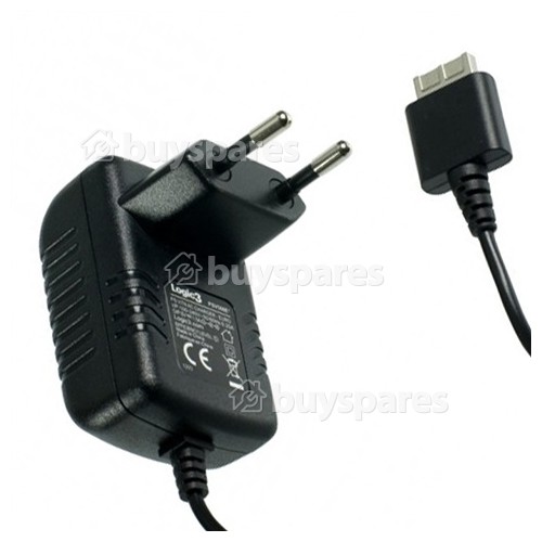 Playstation Vita AC Charger - Euro 2 Pin Plug Logic 3