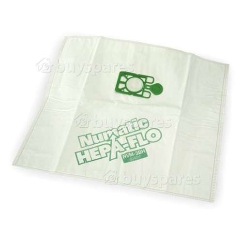 Numatic WVD570-2 NVM-3BH 3 Layer Hepaflo Filter Dust Bag