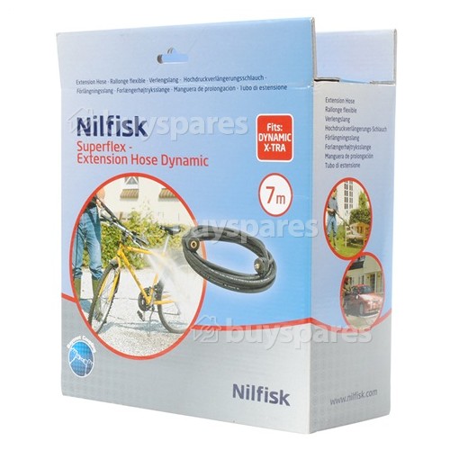 Nilfisk Superflex 7m Verlänerungsschluach (Schnellanschluss)