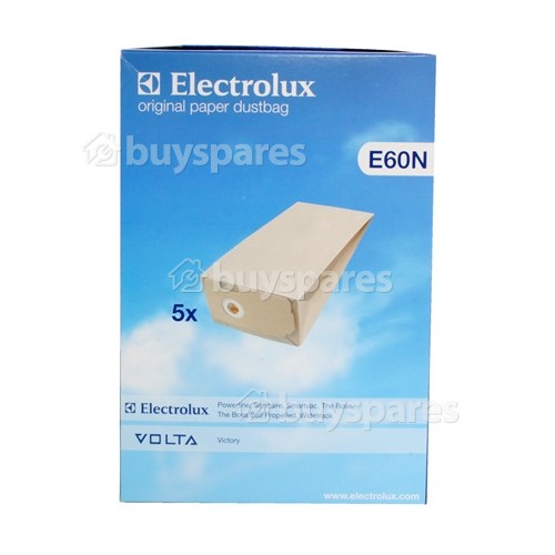 Bolsa De Papel Para Aspiradora E60N (Pack De 5) Electrolux