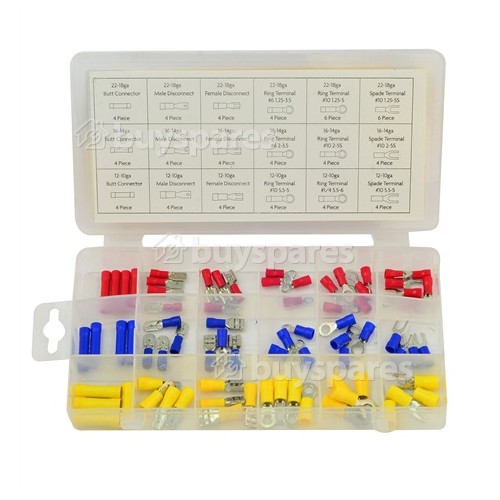 Rolson 76 Piece Assorted Terminal Kit