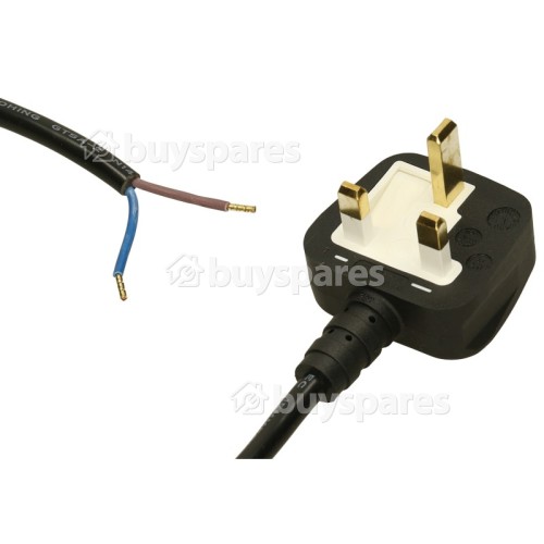 Numatic NRV200-22 Mains Cable (2 Wire UK Plug)