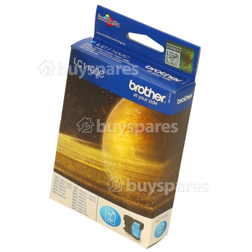 Brother Genuine LC1100C Cyan Ink Cartridge