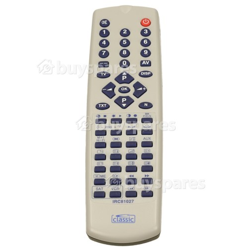 Classic IR9562 / BQS205 = IRC81027 Remote Control