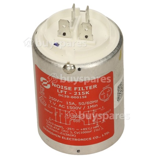 Samsung Noise Filter - Mains : LFT-215K DC29-00015E