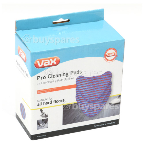 Vax Steam Pro Cleaning Pads (Type 6) Pack Of 3 BuySpares