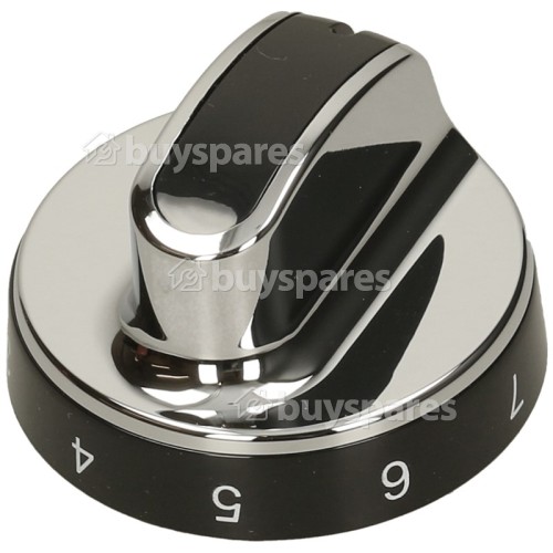 Belling Grill Control Knob Black / Chrome BuySpares