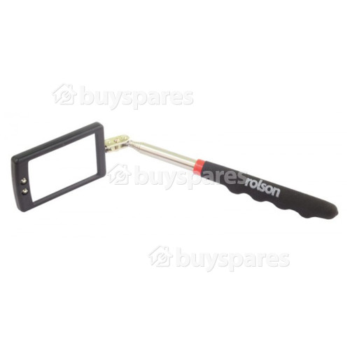 Rolson 2 LED Telescopic Inspection Mirror : Engineers Tool Box