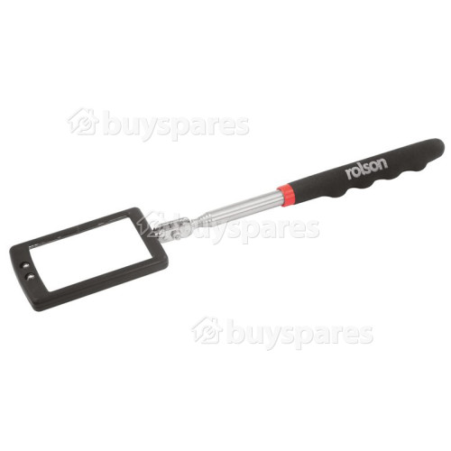 Rolson 2 LED Telescopic Inspection Mirror : Engineers Tool Box