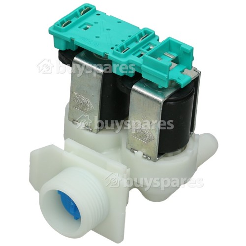 Siemens Cold Water Double Solenoid Inlet Valve : 180Deg. With 10.5 Bore Outlets