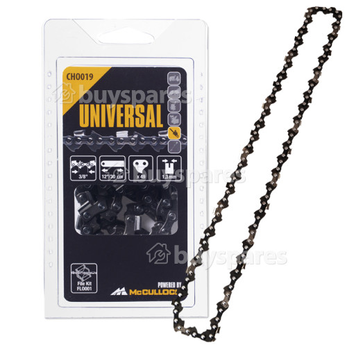 Grizzly CHO019 30cm (12") 49 Drive Link Chainsaw Chain