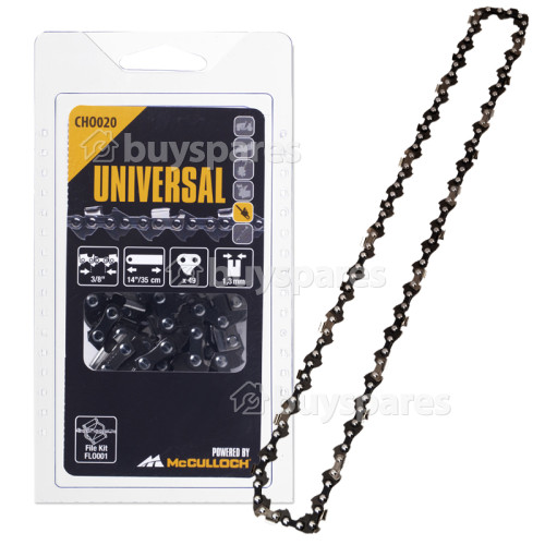 Universal Powered By McCulloch CHO020 35cm (14") 49 Drive Link Chainsaw Chain