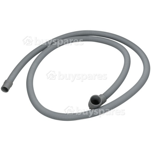 Hotpoint 2.05mtr Drain Hose 17mm With Right Angle End 31mm Dia.s'