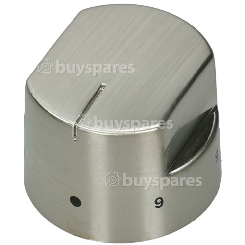 Stoves Hob Control Knob - Stainless Steel