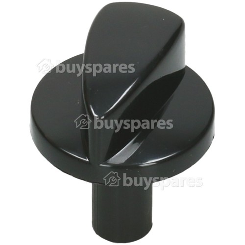 Merloni (Indesit Group) Hob Control Knob - Black. Part Number C00075064