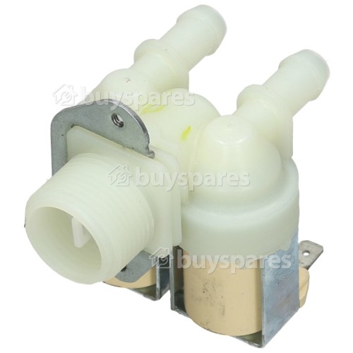 Samsung Cold Water Double Solenoid Inlet Valve : 180Deg. 12 Bore Outlets