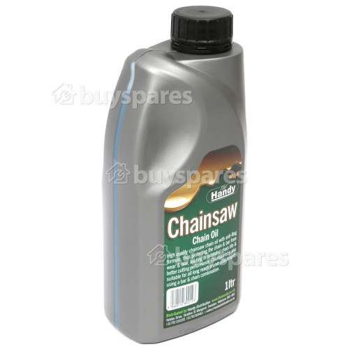 Handy 1 Litre AntiFling Chainsaw Chain Oil BuySpares