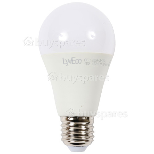 LyvEco 15W LED GLS ES/E27 Bulb (Warm White) Non Dimmable