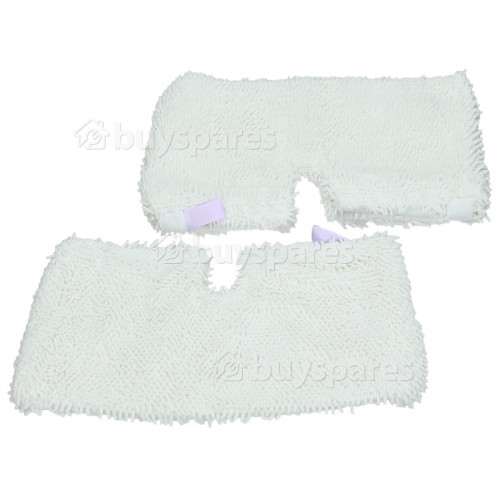 Active Steam Cleaner All Purpose Microfibre Mop Cloth Pads (Pack Of 2)