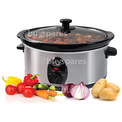 Quest 3.5 Litre Stainless Steel Slow Cooker BuySpares