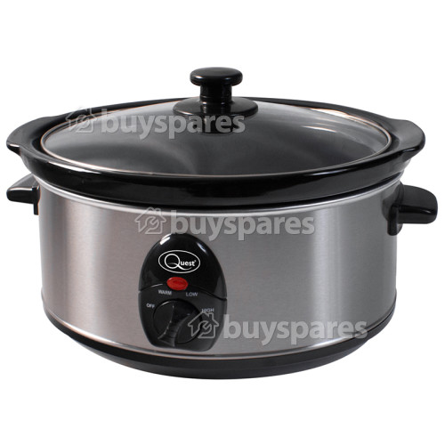 Quest 3.5 Litre Stainless Steel Slow Cooker BuySpares