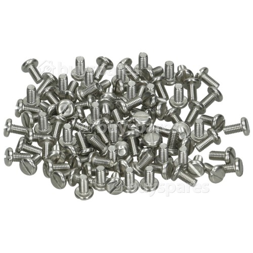 Screw: Pan Head Machine Screw Slotted M3 Thread 6m