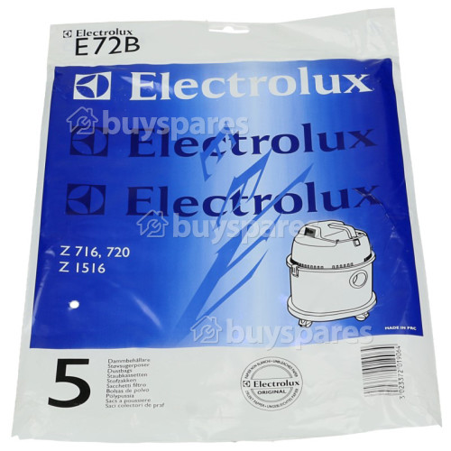 Sac Aspirateur E72 Electrolux