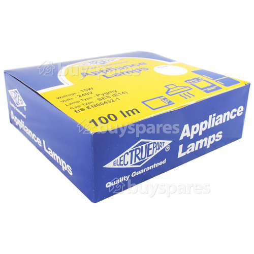Philips 15W Universal Lamp SES/E14 240V - Box Of 25