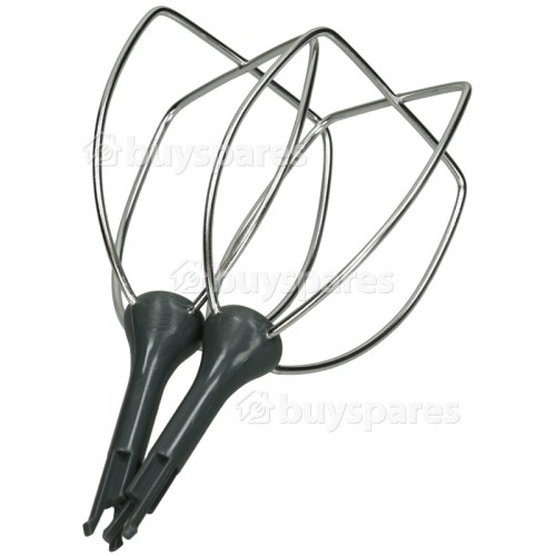 Kenwood Metal Whisks (Pack Of 2) Dark Grey