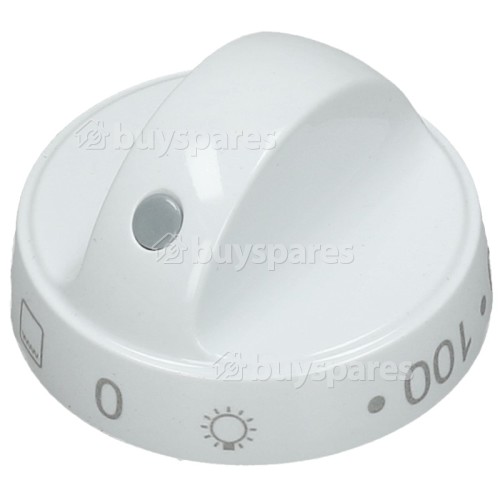 Oven Control Knob - White