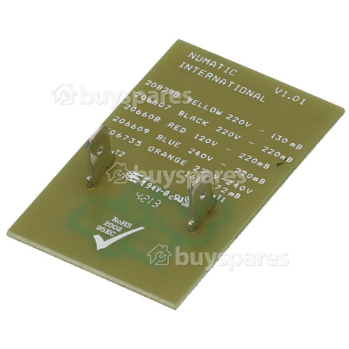 Numatic NRV200-22 2 Speed Control PCB 240V Blue