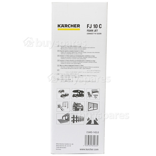 Karcher K2-K7 Hochdruckreiniger-Schaumdüse "Connect & Clean"