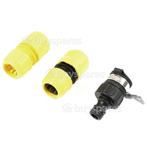 Kit Connexion Tuyau Flexible Pour L'alimentation En Eau Provenant De L'intérieur Karcher