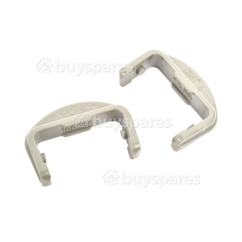 Beko Compatible Front Basket Rail End Cap Pack Of 2 BuySpares