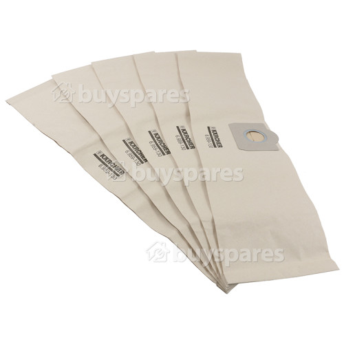 Bolsa Filtro De Papel De Aspiradora - Pack De 5 Karcher