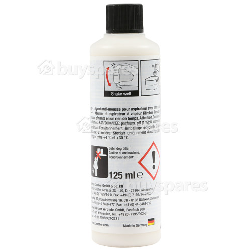 Solution Anti-mousse Pour Aspirateur - Neutre - 125ML Karcher