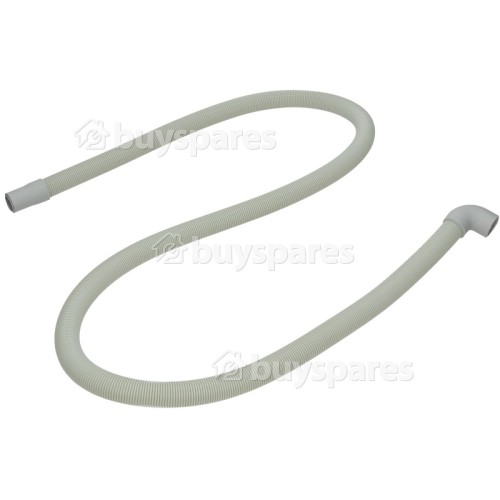 Belling 1.5mtr. Drain Hose 19mm End With Right Angle End 22mm, Internal Dia.s'