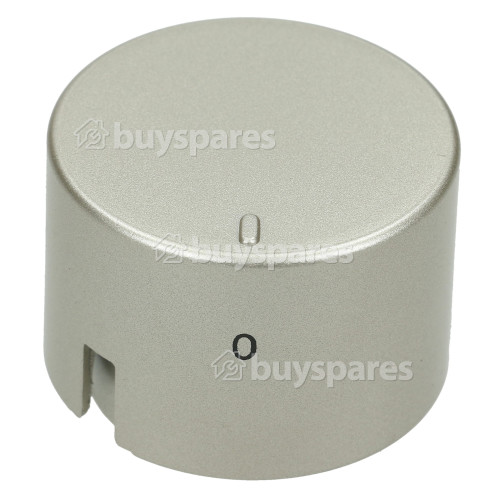 Merloni (Indesit Group) Top Oven Control Knob - Nickel | BuySpares